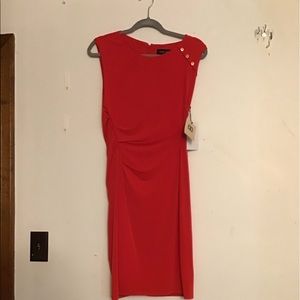 NWT Orange Ivanka Trump orange peach dress